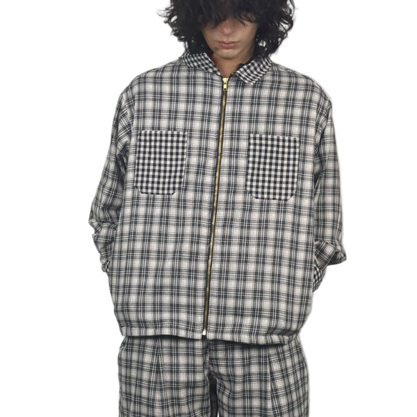 SS26 WINBREAKER • TARTAN