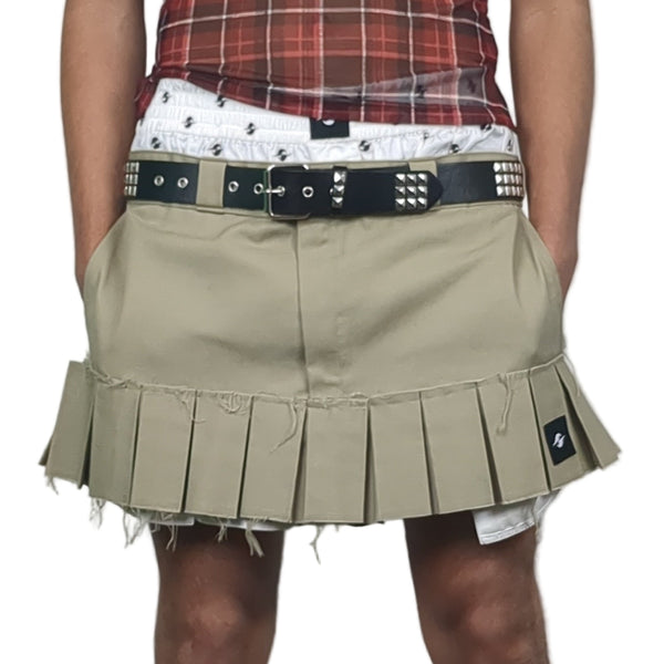 SS26 DICKIES MINI SKIRT • KHAKI