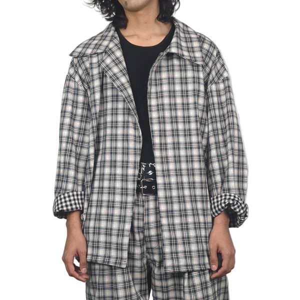 SS26 BOMBA JACKET • TARTAN